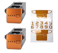 Wrapgrade Skin Compatible avec Mavic 3 | 2 Batterie (Butterfly Copper)