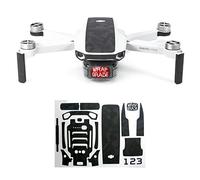 WRAPGRADE Skin Couleur d'accent pour DJI Mavic Mini (Black Bumpy Camo)