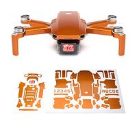 Wrapgrade Skin ensemble d'autocollants Compatible avec DJI Mini 2 (BUTTERFLY COPPER)