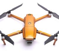 Wrapgrade Skin Ensemble D'autocollants Compatible Avec Dji Mini 2 (Neon Green)-Marque Générale