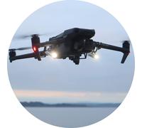 Wrapgrade Skin Ensemble D'autocollants Compatible Avec Dji Mini 2 (Neon Green)-Marque Générale