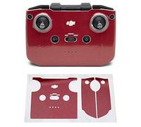 Wrapgrade Skin Ensemble d'autocollants Compatible avec DJI Mini 2 | Radiocommande (Japan Red)