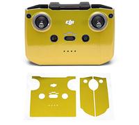 Wrapgrade Skin Ensemble d'autocollants Compatible avec DJI Mini 2 | Radiocommande (LIMONCINO Yellow)