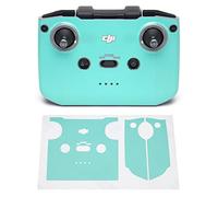 Wrapgrade Skin Ensemble d'autocollants Compatible avec DJI Mini 2 | Radiocommande (Mint Blue)