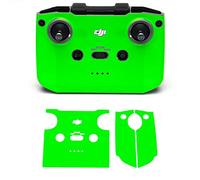 Wrapgrade Skin Ensemble d'autocollants Compatible avec DJI Mini 2 | Radiocommande (Neon Green)