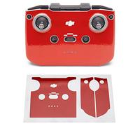 Wrapgrade Skin Ensemble d'autocollants Compatible avec DJI Mini 2 | Radiocommande (Super Red)