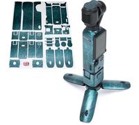 WRAPGRADE Skin Stickers Compatible avec DJI Osmo Pocket 3 Decal (Blue Rustic Metal)