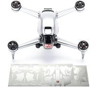 Wrapgrade Unité Principale Skin Compatible avec DJI FPV (Airforce Silver)