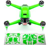 Wrapgrade Unité Principale Skin Compatible avec DJI FPV (Neon Green)