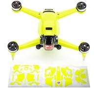 Wrapgrade Unité Principale Skin Compatible avec DJI FPV (Neon Yellow)