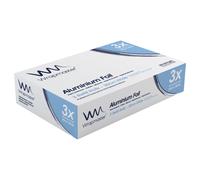 Wrapmaster 1000 - Recharges Aluminium 30cm x 30m, Lot de 3
