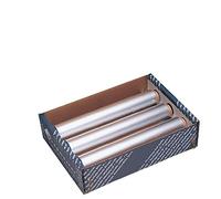 Wrapmaster Lot de 3 rouleaux de papier d'aluminium 45,7 cm 45,7 cm de large x 295 m de long.