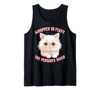 Wrapped in Fluff, The Persian's Touch Cat Lover Owner Débardeur