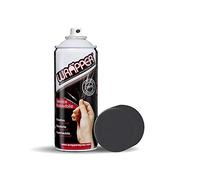 Wrapper 400WRAPPER0232 Peinture Aérosol Pelable, Noir Métallisé, 400ml