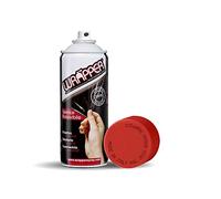 Wrapper 400WRAPPER3020 Peinture Aérosol Pelable, Rouge Signalisation Ral 3020, 400ml