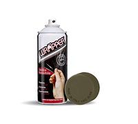 Wrapper 400WRAPPER6114 Peinture Aérosol Pelable, Kaki Olive, 400ml