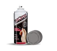 Wrapper Spray Peinture Amovible En Aérosol, Métallisé, Gris Aluminium