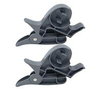 Wrapping Paper Holder and Tape Dispenser, 1 Pair Wrapping Paper Clamps for Tabletop - Fits Any Size Roll