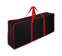 Wrapping Paper Storage Container - Zipper Carry Case, Christmas Gift Wrap Organizer Bag, Fabric Storage Tube, Portable Holiday Paper Holder | Ribbon Bow Party Home Travel carry