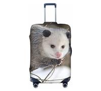 Wratle Housse de protection élastique pour valise de 45,7 à 76,2 cm, camouflage numérique militaire, Opossum in Snow, XL
