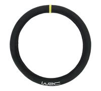 WRC Couvre-volant Racing – Noir effet daim – Universel
