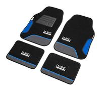 WRC 007436 4 Tapis de Voiture Moquette Blue Race, brodés