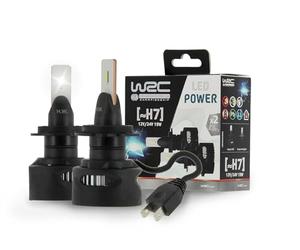 WRC 007551 2 Ampoules LED H7 12V / 24V 19W, Lampe Automobile Puissante
