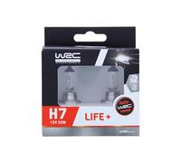 WRC 007556 2 Ampoules Voiture H7 55W - Life + Longue Durée - Feux de Route, Feux de Croisement, Anti Brouillard Avant