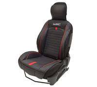 WRC 007589 Couvre-Siège Auto, Design Siège Baquet, Racing Noir/Orange 7589