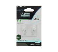 WRC 007362-2 ampoules automobile LED T10 12V (W5W) - Eclairage interieur/Tableau de bord/Coffre/Plaque, blanc