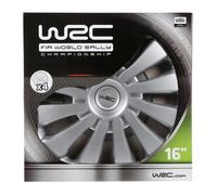 WRC 007586 - 4 enjoliveurs 16" pouces, Sepang, Gris