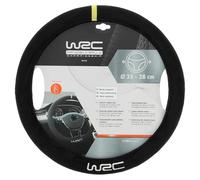 WRC couvre-volant racing noir effet daim universel