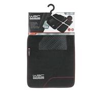 WRC Tapis de voiture Rally Line 007592 – Set de 4 tapis moquette universels – Noir