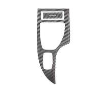 WRDFZASB Cache de levier de vitesse en fibre de carbone for console centrale, autocollant performance, accessoire intérieur compatible avec BMW Série 5 E60 (2004-2010)(B Carbon Leather RHD)