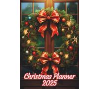 Wreath Christmas Planner: Daily and Monthly Schedule, Gift / Budget / Card Tracker, Countdown / Grocery / Shopping Checklist, Menu / Wish List, Blank ... and More | Pocket Size 6x9" | 175 Pages | v1