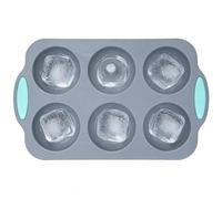 Wreath Ice Mold - Non-Stick Easy Release Silicone Tray | Christmas Wreath Maker for Home Bar Kitchen Whiskey Cocktails Beverages Drinks Coffee Holiday Party