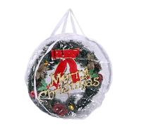 Wreath Storage Container, Clear Wreath Storage Bag, Waterproof Christmas Wreath Storage Bag, Wreath Storage Bag, Wreath Storage for Holidays, Christmas Wreath Storage,