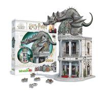 Wrebbit Diagon Alley Collection: Gringotts Bank - 300 -Piece 3D Jigsaw Puzzl