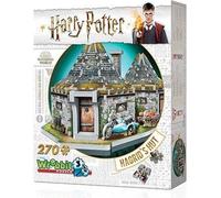 Wrebbit3D HOGHAG Hagrid's Hut Harry Potter Puzzle, Multicolor, (270-Piece)