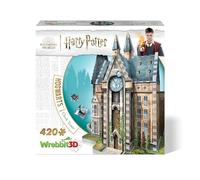 Wrebbit Puzzle 3D Harry Potter Hogwarts Clock Tower 420 pièces À partir de 14 ans