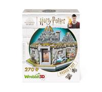 Wrebbit – Puzzle 3D Hagrid's Hut Harry Potter – 270 pièces – Multicolore