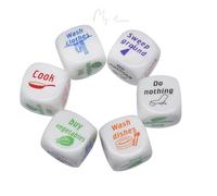 WreGmgg- ̣ σ Plus Besoin De Se Préoccuper des Corvées, Chore Dice Vous Aide À Faire Le Travail en Un Seul Rouleau-402.