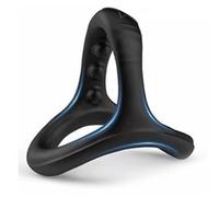 Wregmgg Anneau En Y En Silicone Noir Pour L'EntraîNement Professionnel ! -Z