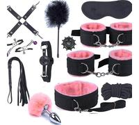 WreGmgg BDSM Accessoires 12 PièCes Multifonctionnel Hip Training Set, Aide à Construire Le Muscle Et à AméLiorer La Mobilité, Accessoires Auxiliaires Sportifs, Cadeau De Couple - Q