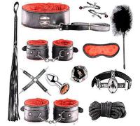 WreGmgg BDSM Sexe 12 PièCes Classique RéGlable Poignet Kit d'exercice, Convient pour Les EntraîNements De Gymnase, Cross-Formation, Et Main De Soutien De Formation, Cadeau De Couple - Q