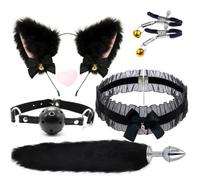 Wregmgg Black Premium Lace Fox Cos Set-Z