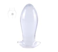 WreGmgg Boule en Forme D'Oeuf en Silicone Transparente pour Hommes Et Femmes, Boule D'éLasticité éLevéE AdaptéE Au Stretch-Q GlutéAl