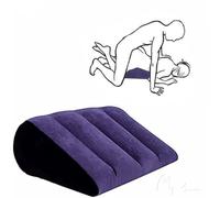 Wregmgg Coussin Gonflable Violet Pour Le Sport Et Le Fitness, Facile à Nettoyer, LéGer Et Durable, Facile à Transporter, AméLiore Le Confort D'EntraîNement -Z