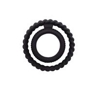 WreGmgg Double Ring Threaded Bracelet - Unique Design Cadeau Original Pour Les Hommes Et Les Femmes