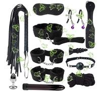 WreGmgg Ensemble De 12 PièCes De Nouveau Ensemble Sportif RéGlable Multifonctionnel en Nylon De 4 Diverses Couleurs, Doté d'un Beat, Cadeau pour Couple - D7